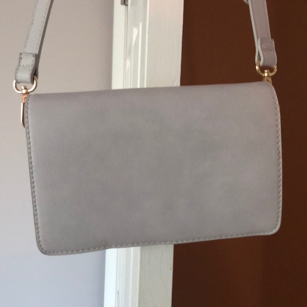 Gray crossbody bag LIKE NEW